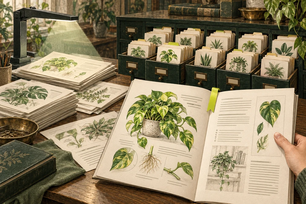 Editorial illustration using a library, organization and retrieval as an analogy for page discovery and indexing